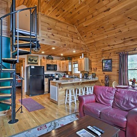 Bryson City Vacation Rental With Hot Tub And Fire Pit! Bagian luar foto
