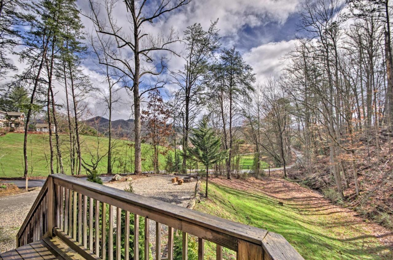 Bryson City Vacation Rental With Hot Tub And Fire Pit! Bagian luar foto