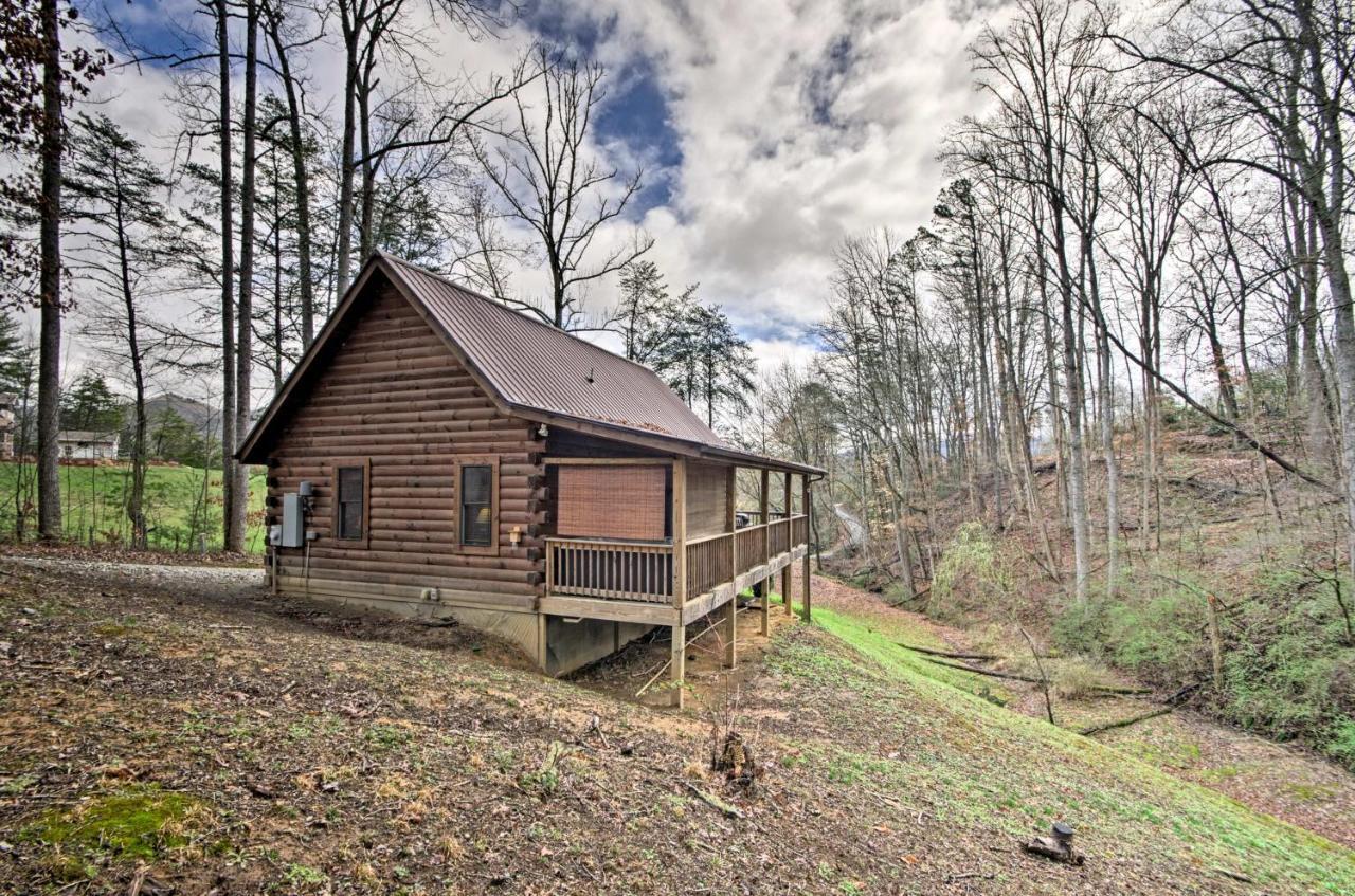 Bryson City Vacation Rental With Hot Tub And Fire Pit! Bagian luar foto